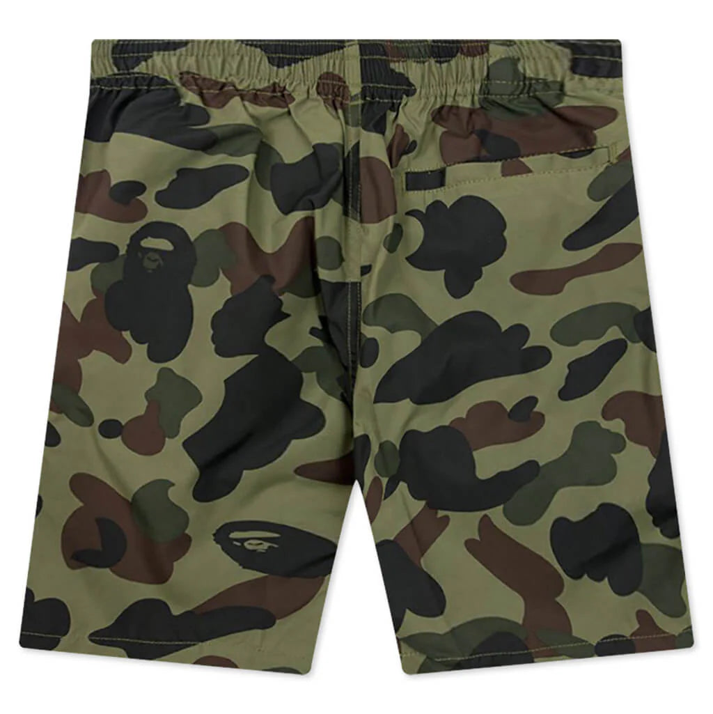 Kids 1ST Camo Beach Pants Green