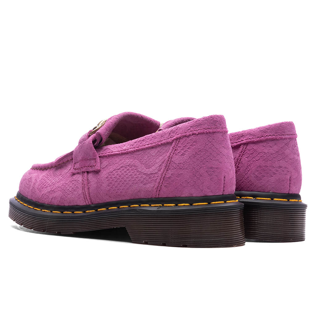 Adrian Snaffle Smooth Leather Kiltie Loafers Thrift Pink