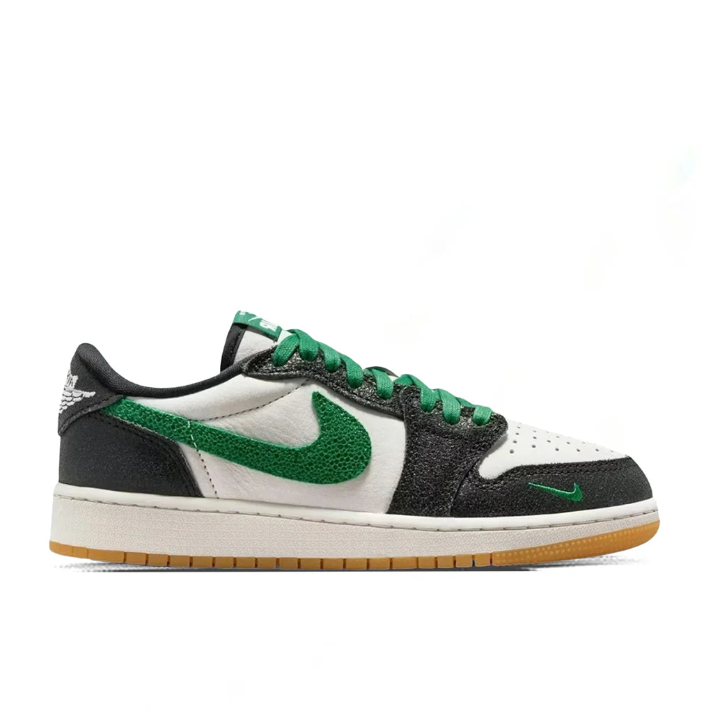Air Jordan 1 Retro Low OG Phantom Pine Green GS Phantom Pine Green Black