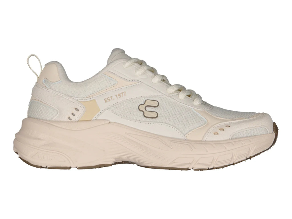 Tenis Charly Fashion Sport Beige para Mujer