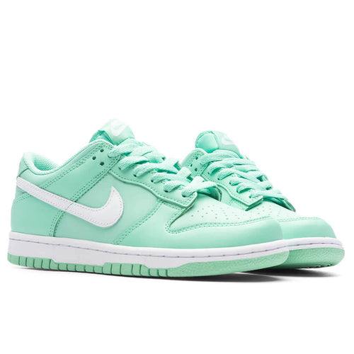 Dunk Low GS Emerald Rise White