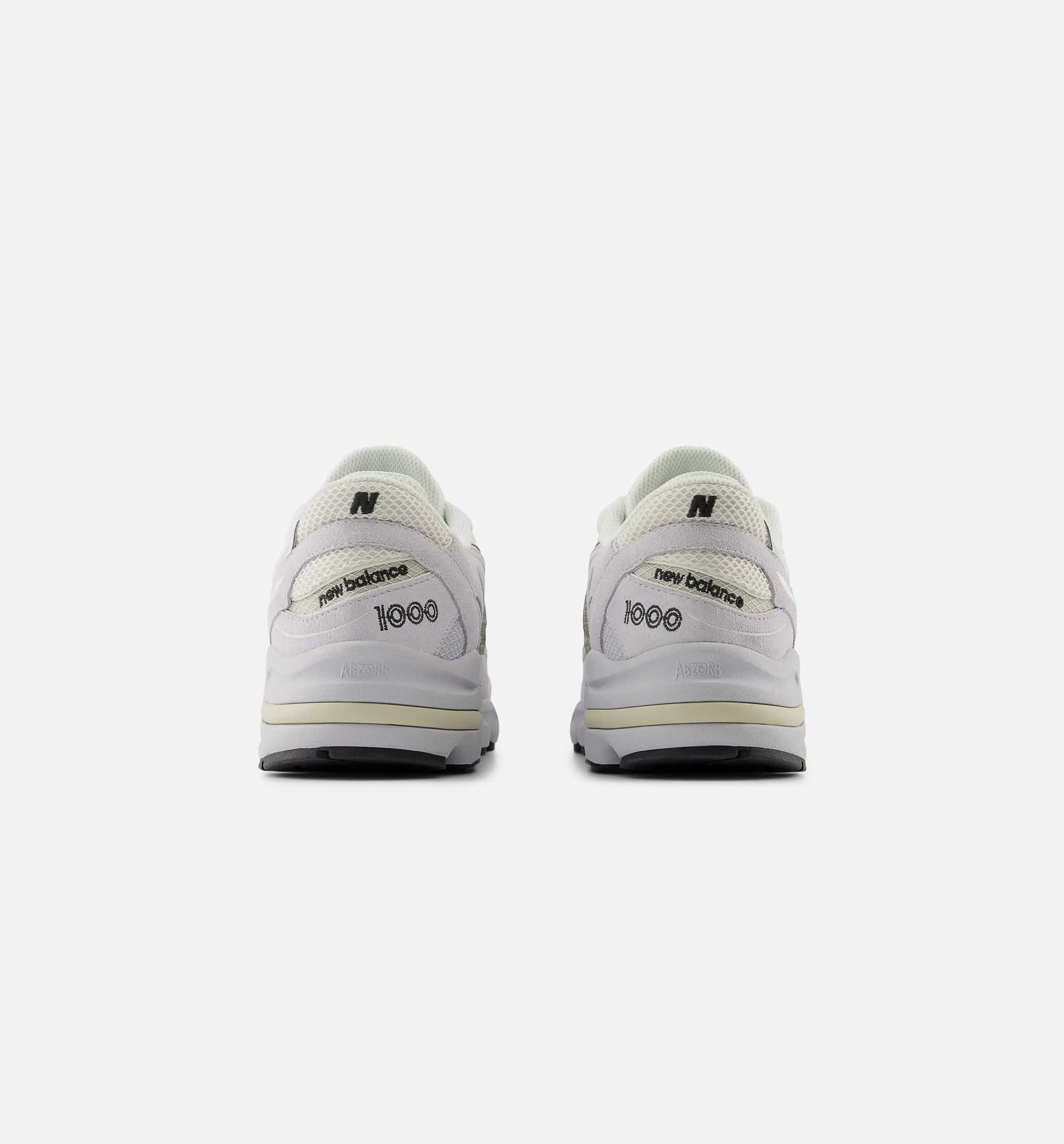 1000 Mens Lifestyle Shoe Pearl Grey Black