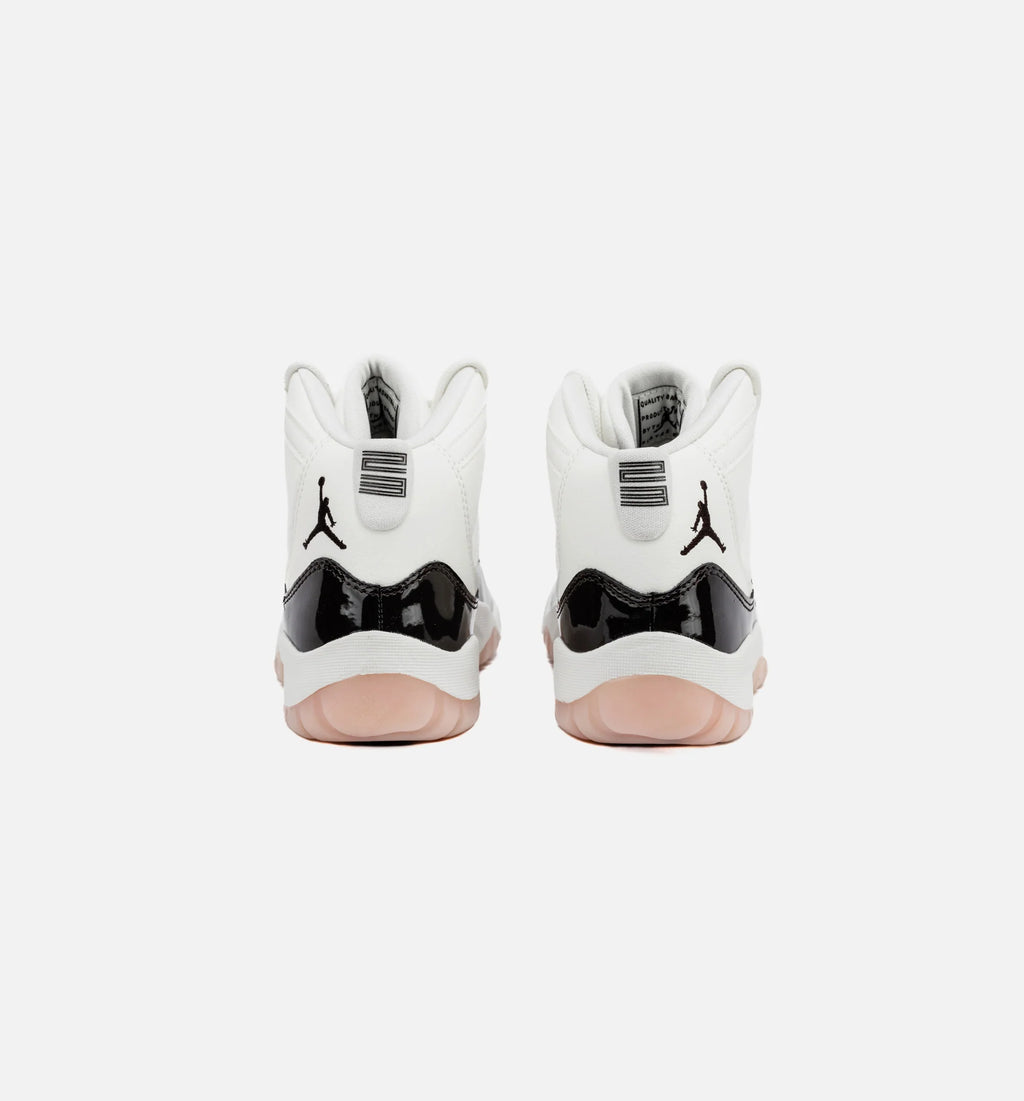 Air Jordan 11 Retro Neapolitan Preschool Lifestyle Shoe Sail Velvet Brown Atmosphere