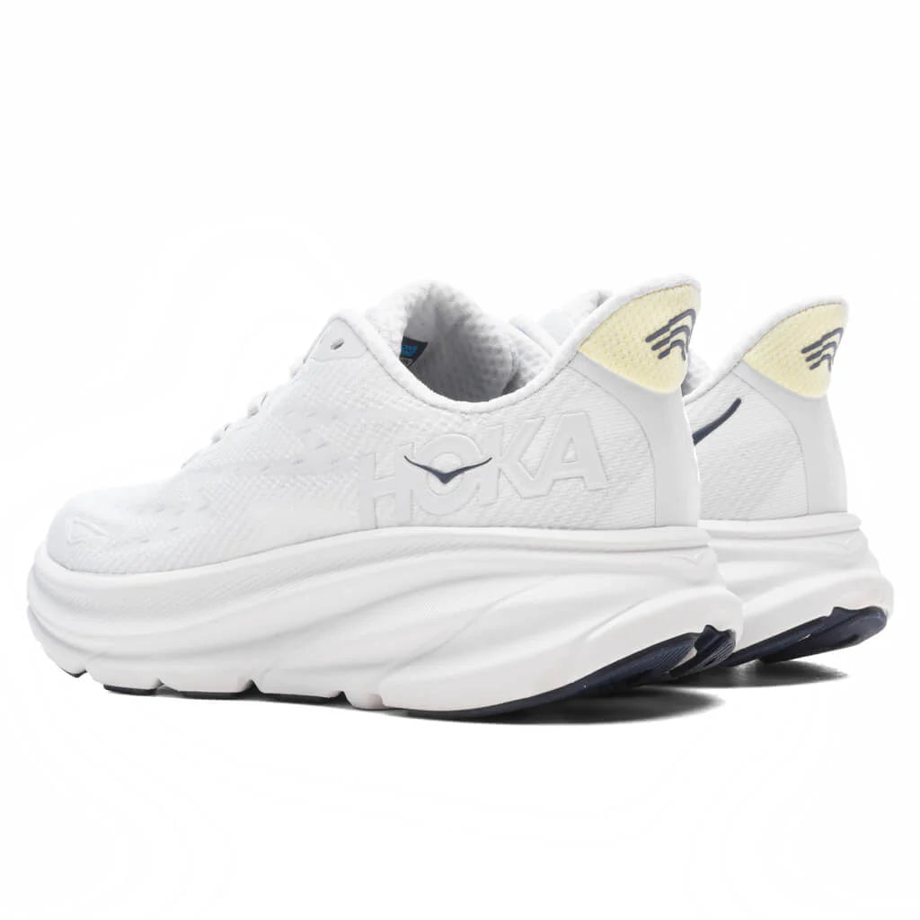 Womens Clifton 9 Cosmic Grey White