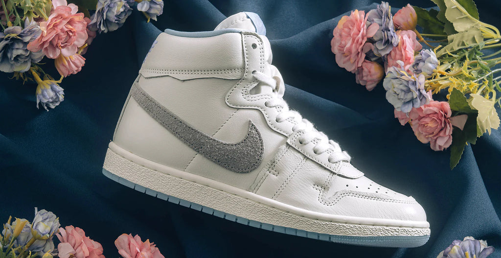 Forget Me Nots x Air Jordan Womens Air Ship PE SP Summit White Rush Fuchsia