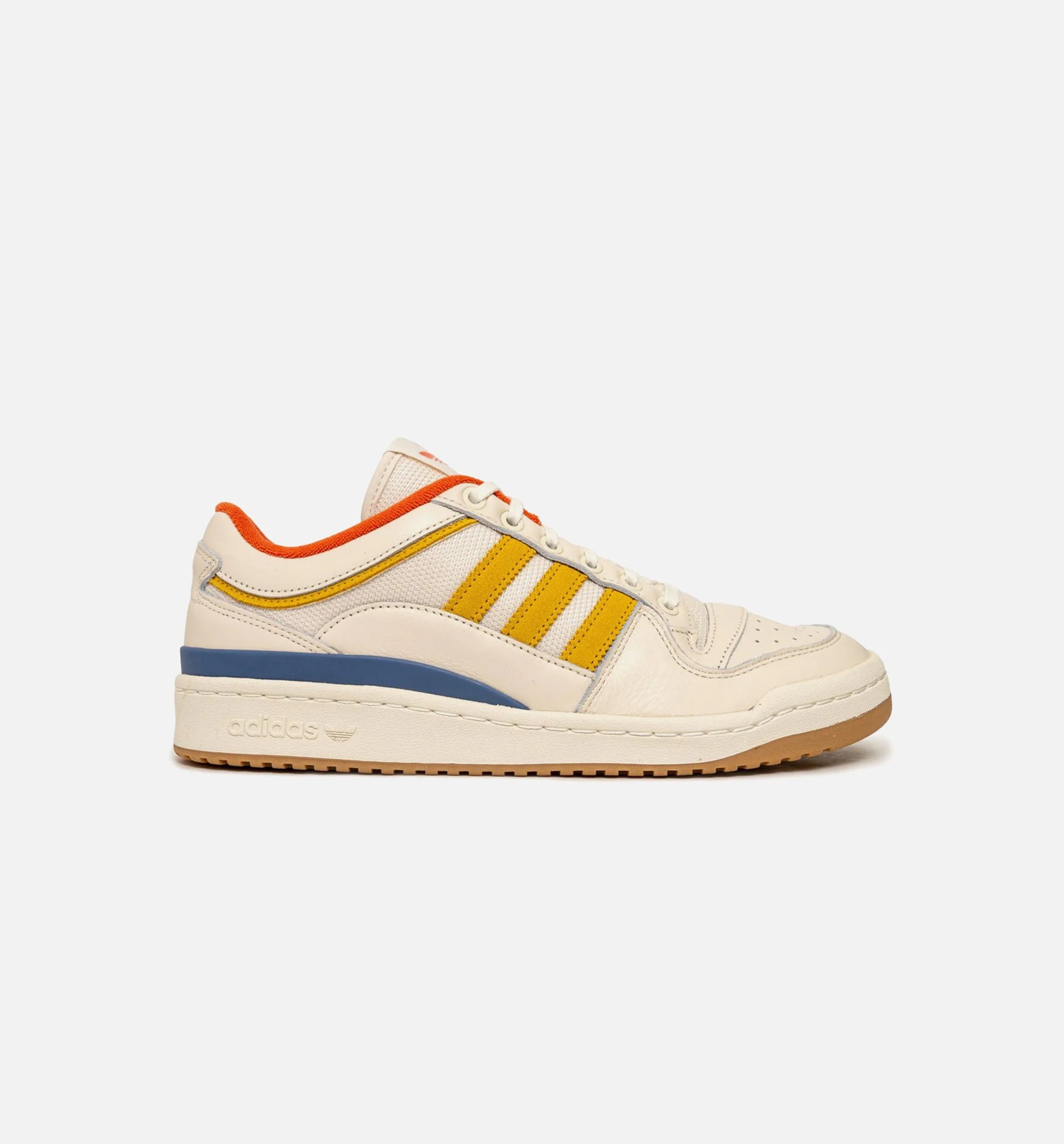Forum Low x Wood Wood Mens Lifestyle Shoe White Yellow