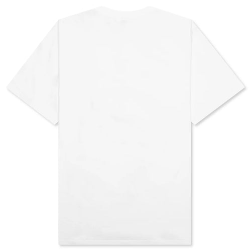 Glitch Art College College Tee White