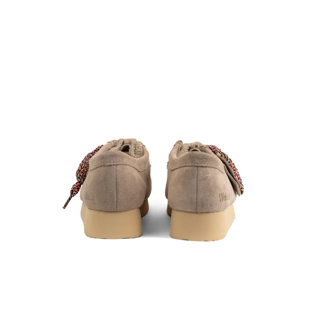 CLARKS WALLABEE SAND SUEDE