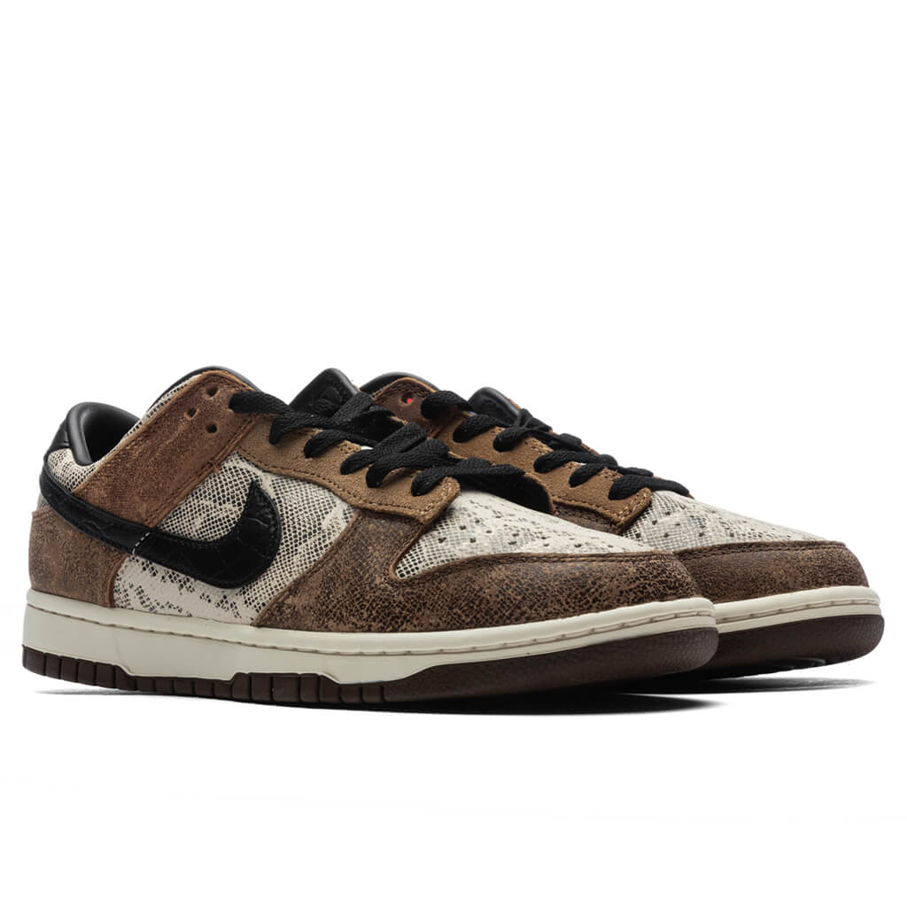 Dunk Low Premium Brown Snakeskin Natural Black Ale Brown