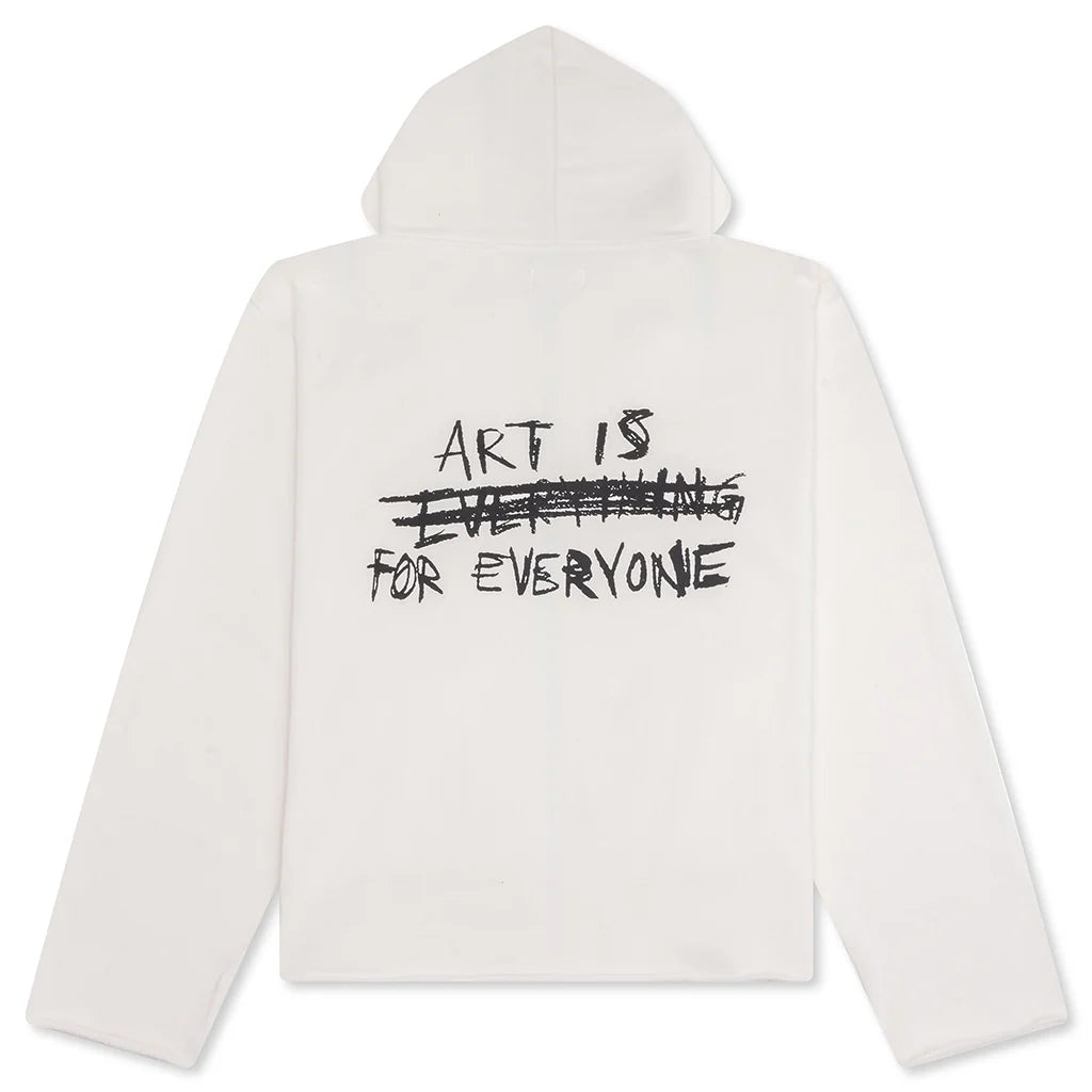 Honor Art Institute Zip Hoodie Bone