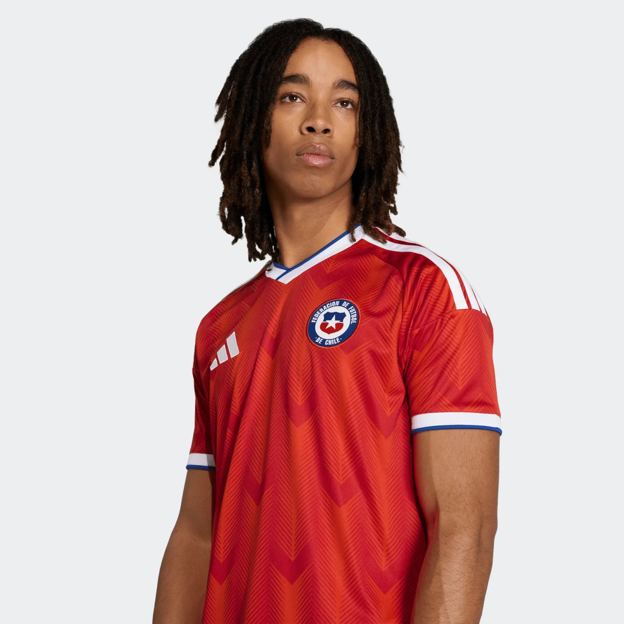 adidas Chile Home Mens Soccer Jersey 2026 Red