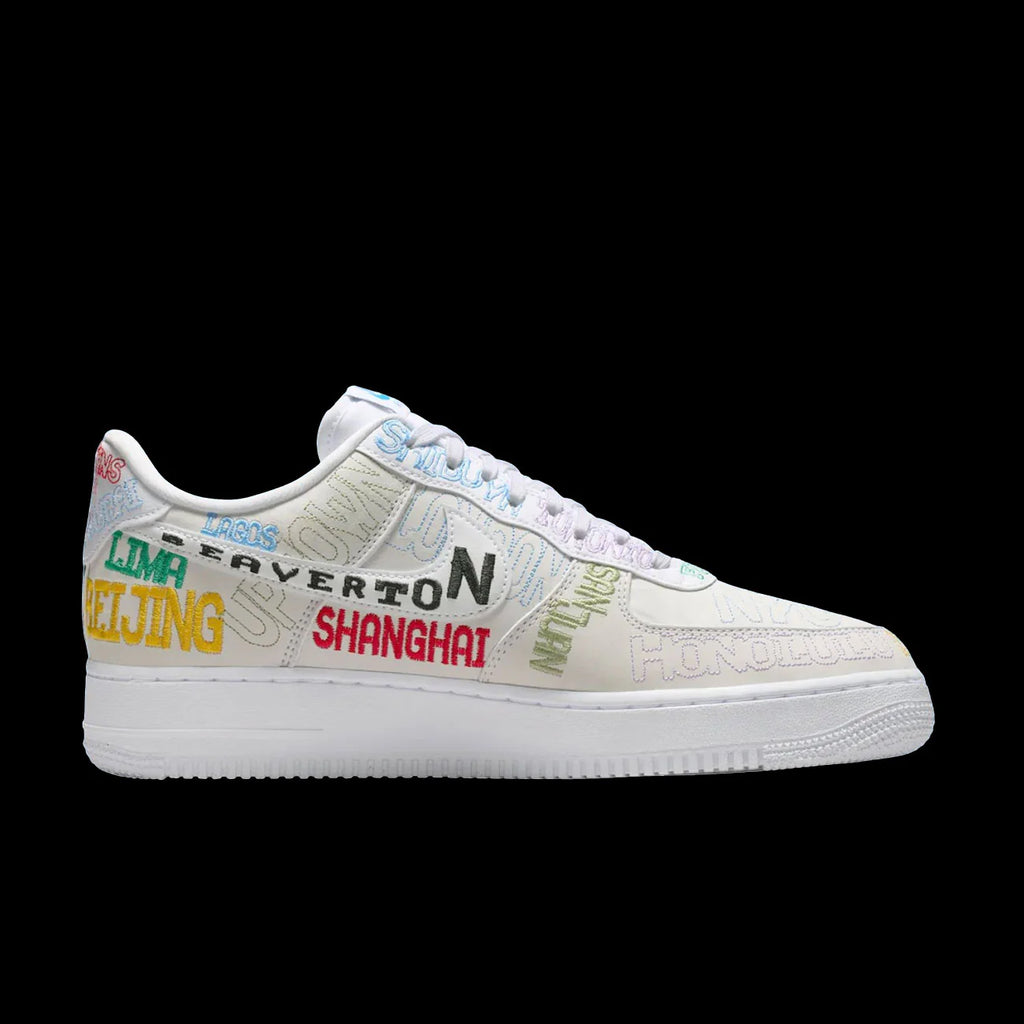 Nike Air Force 1 07 LV8 White white Multi Color