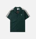 Clot x Adidas Bowling Mens Short Sleeve Shirt Dark Brown