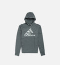 adidas X Undefeated Tech Mens Hoodie Dark Grey Heather Grey
