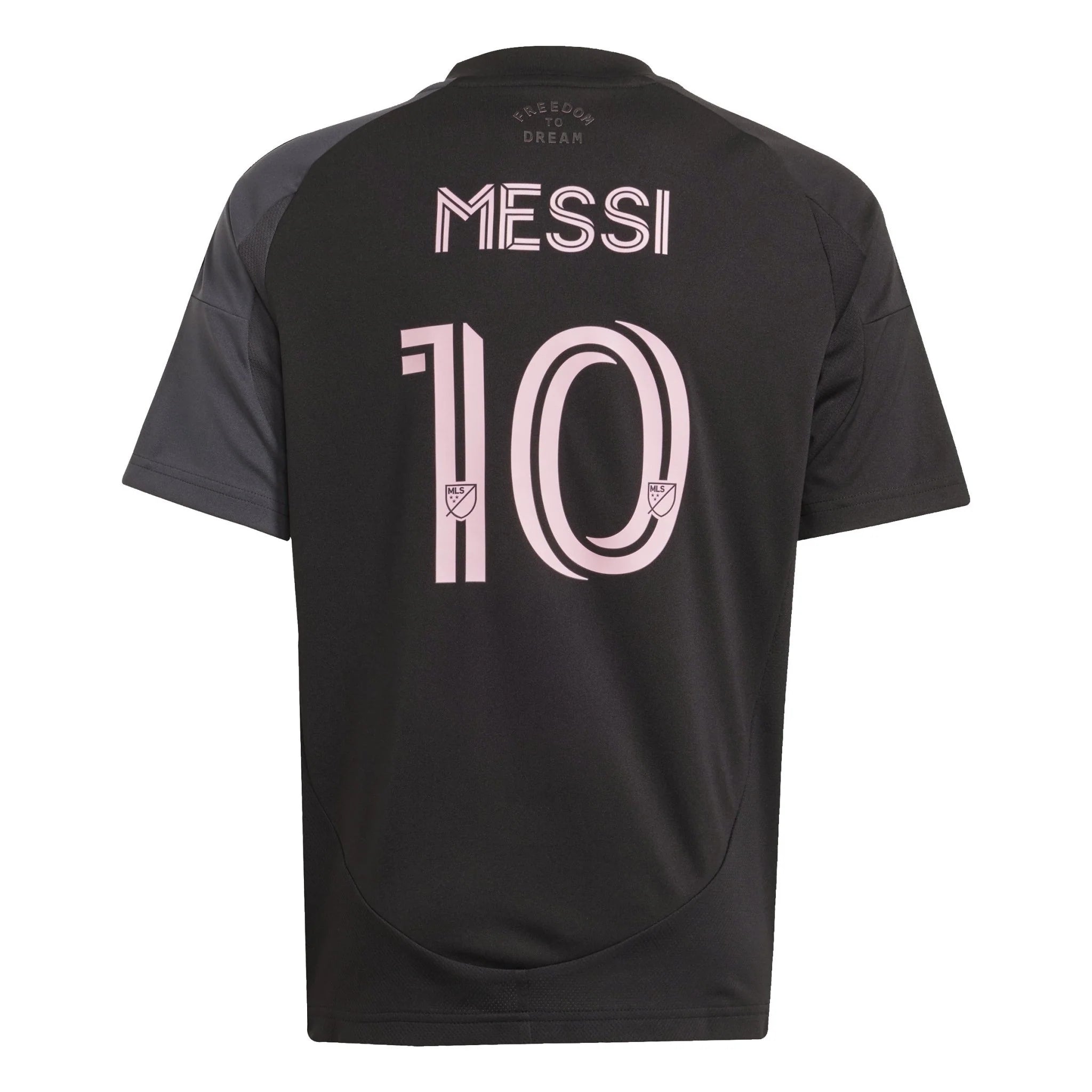 adidas Youth Inter Miami CF Messi Away Jersey 24 25 Black