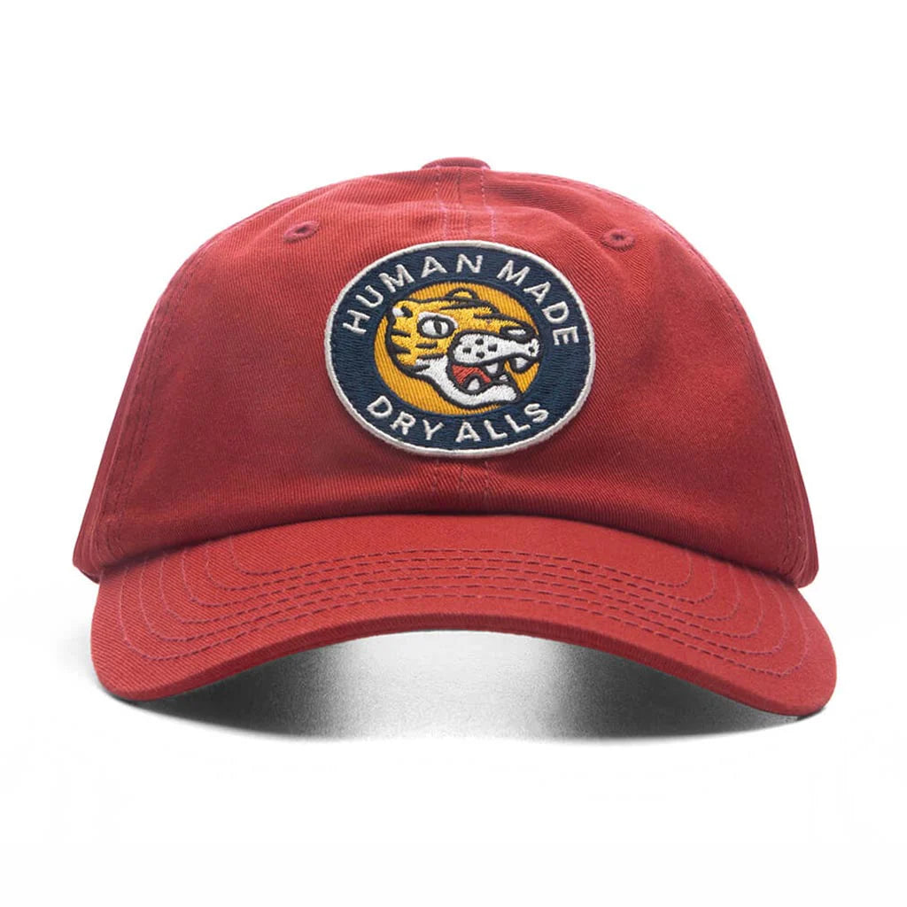 6 Panel Twill Cap 19 Red