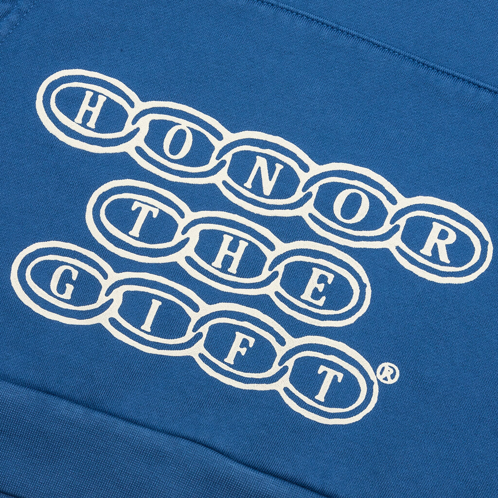 Chainlink Logo Hoodie Blue