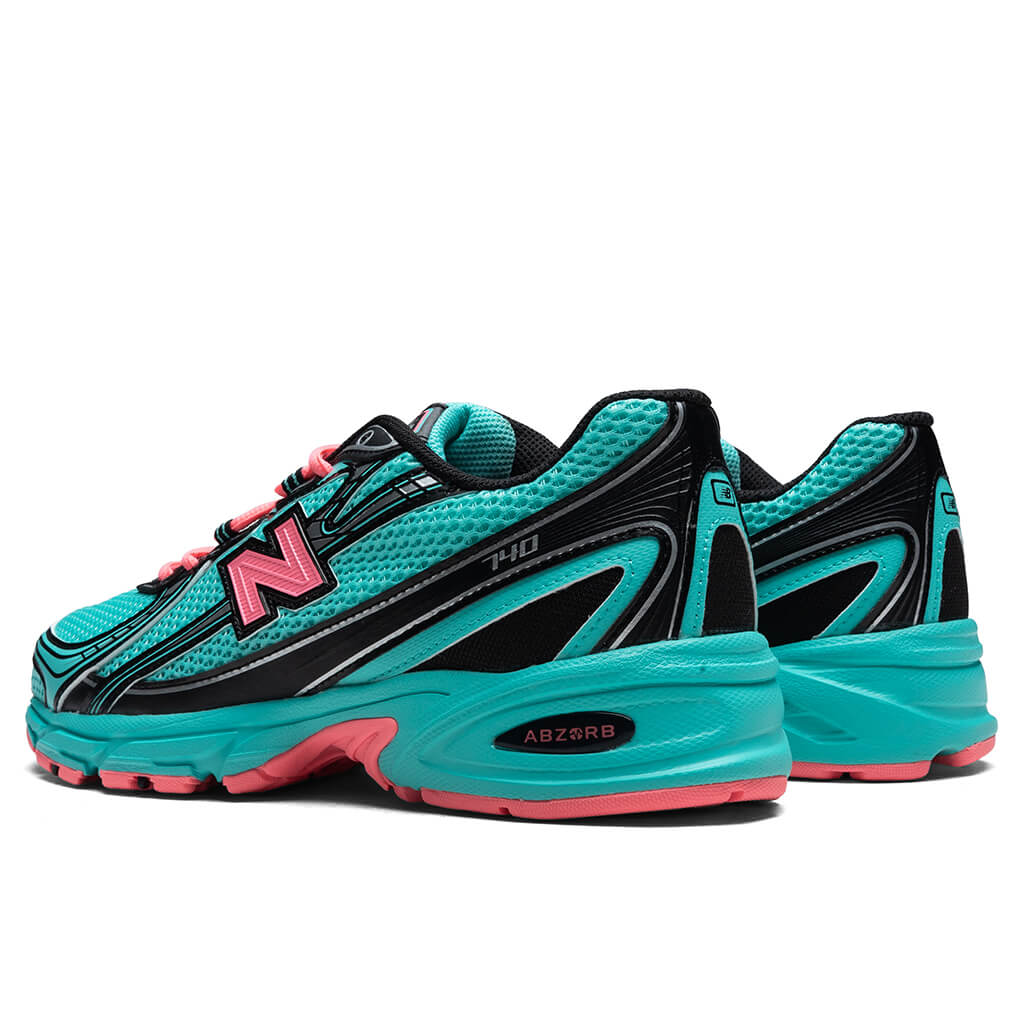 740 Cyber Jade Ultra Pink Black Silver Metallic