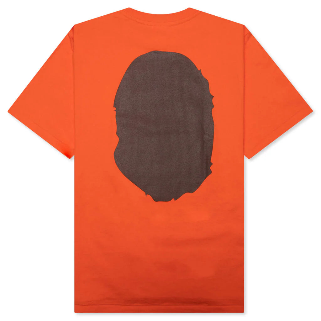Big Ape Head Tee Orange