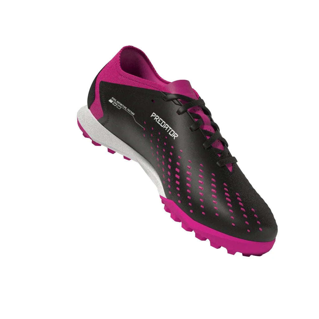 adidas Predator Accuracy3 TF Turf Shoes Black White Pink