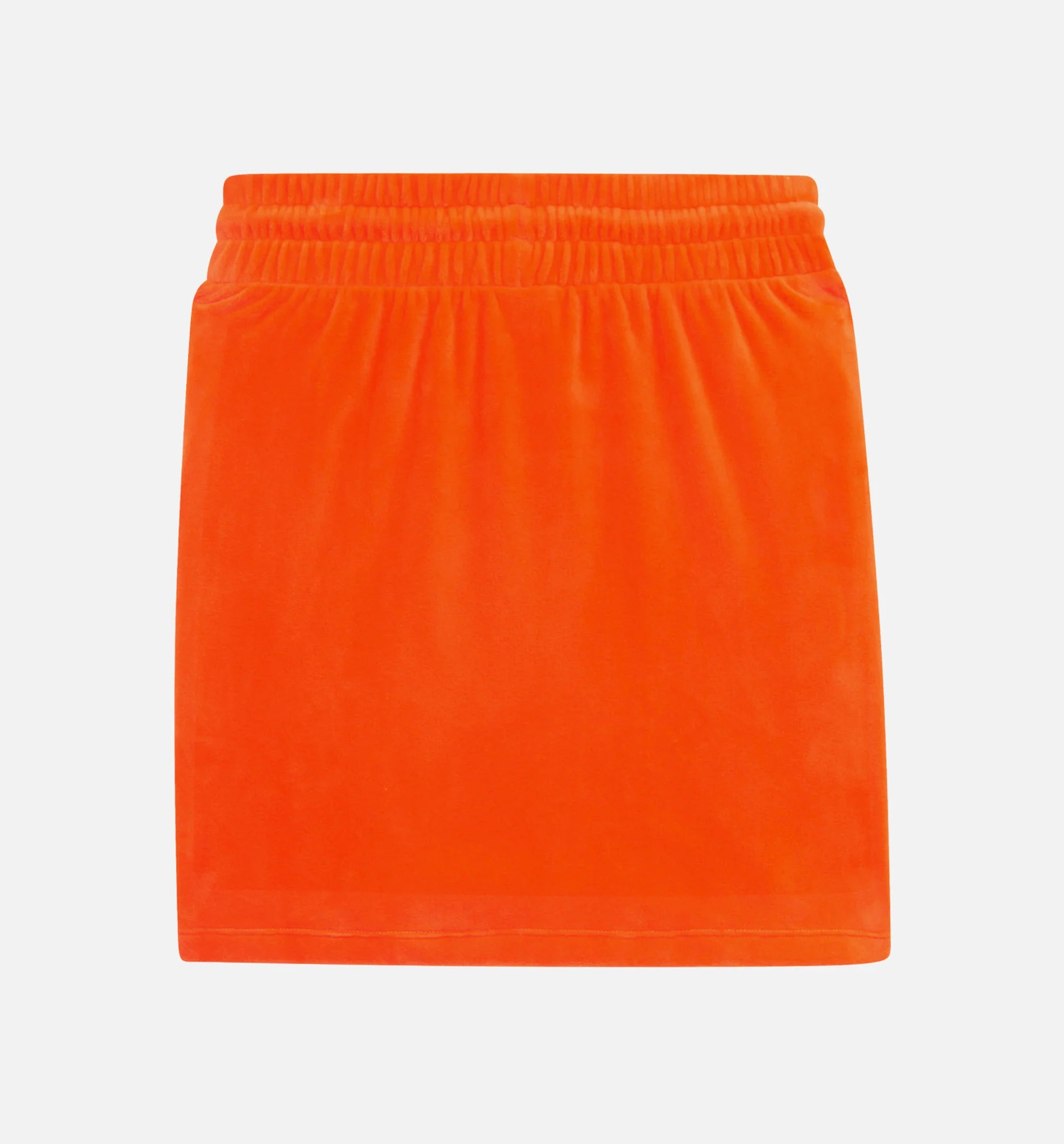 Jeremy Scott Velour Skirt Womens Skirt Orange