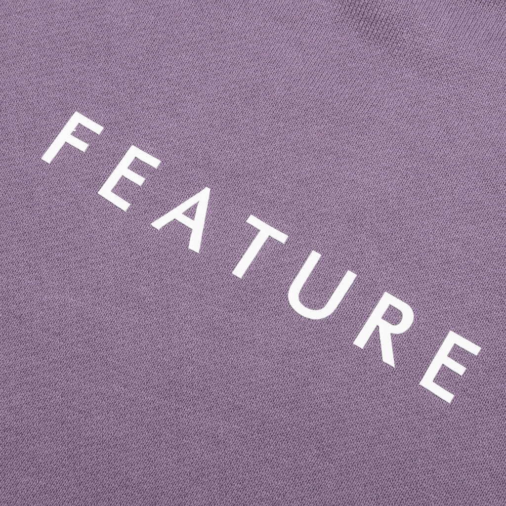 Womens Logo Hoodie Mauve
