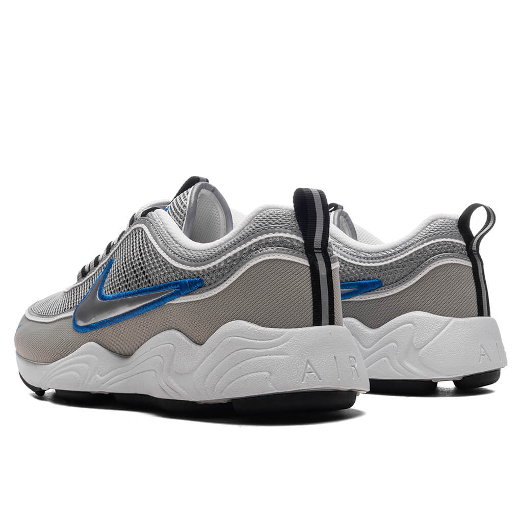Air Zoom Spiridon SP Metallic Silver Signal Blue White