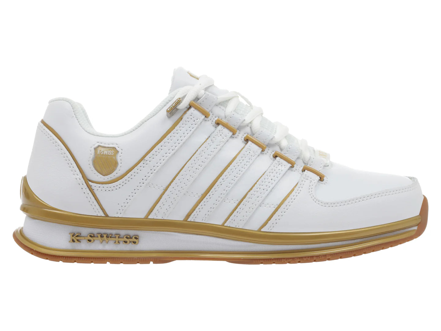 Tenis K SWISS Rinzler Blanco con Dorado para Hombre