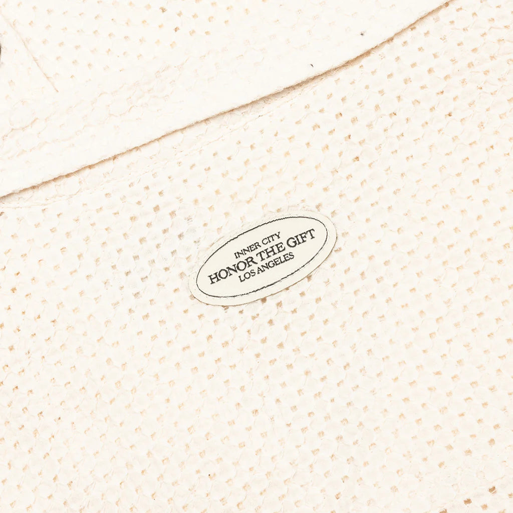 Sounds Novelty Woven Cream