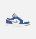 Air Jordan 1 Low True Blue Mens Lifestyle Shoe White Blue