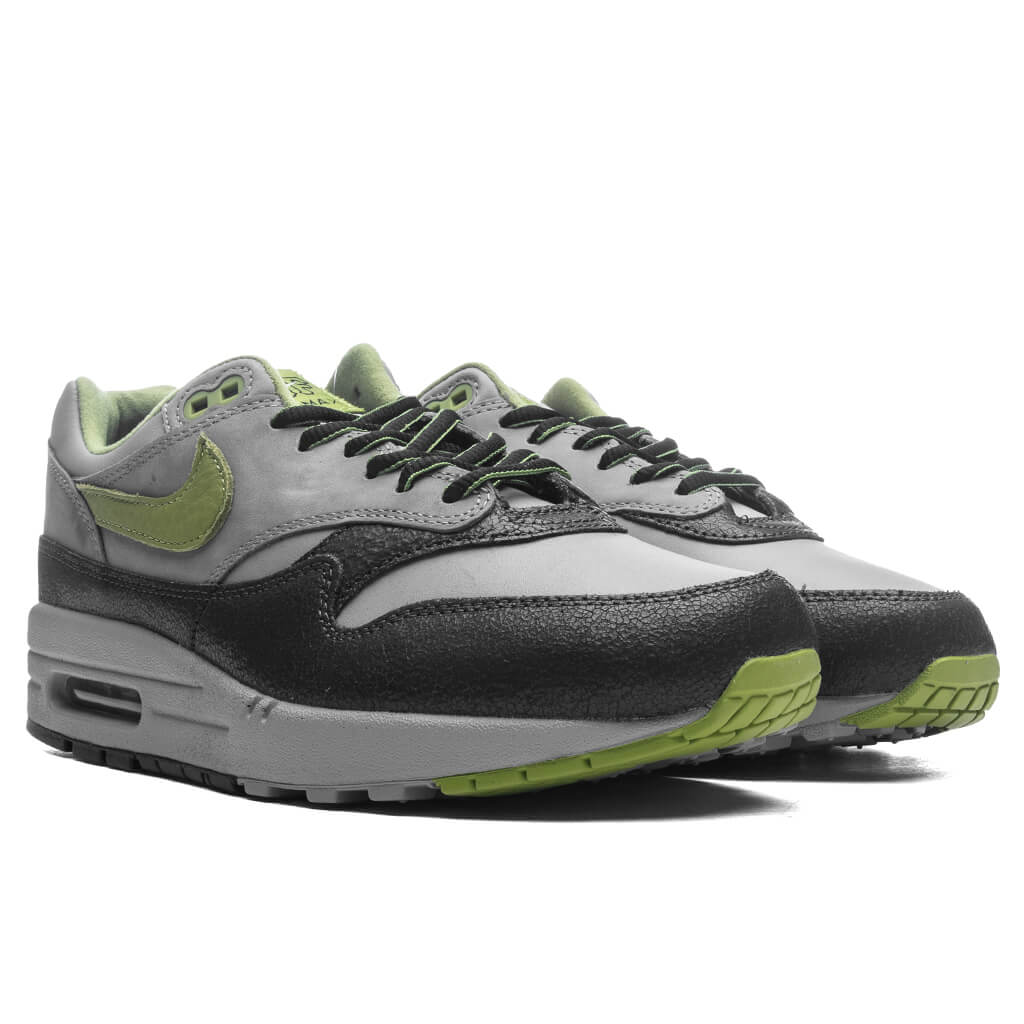 Nike x HUF Air Max 1 Pear Green Anthracite Pear Medium Grey Flat Pewter