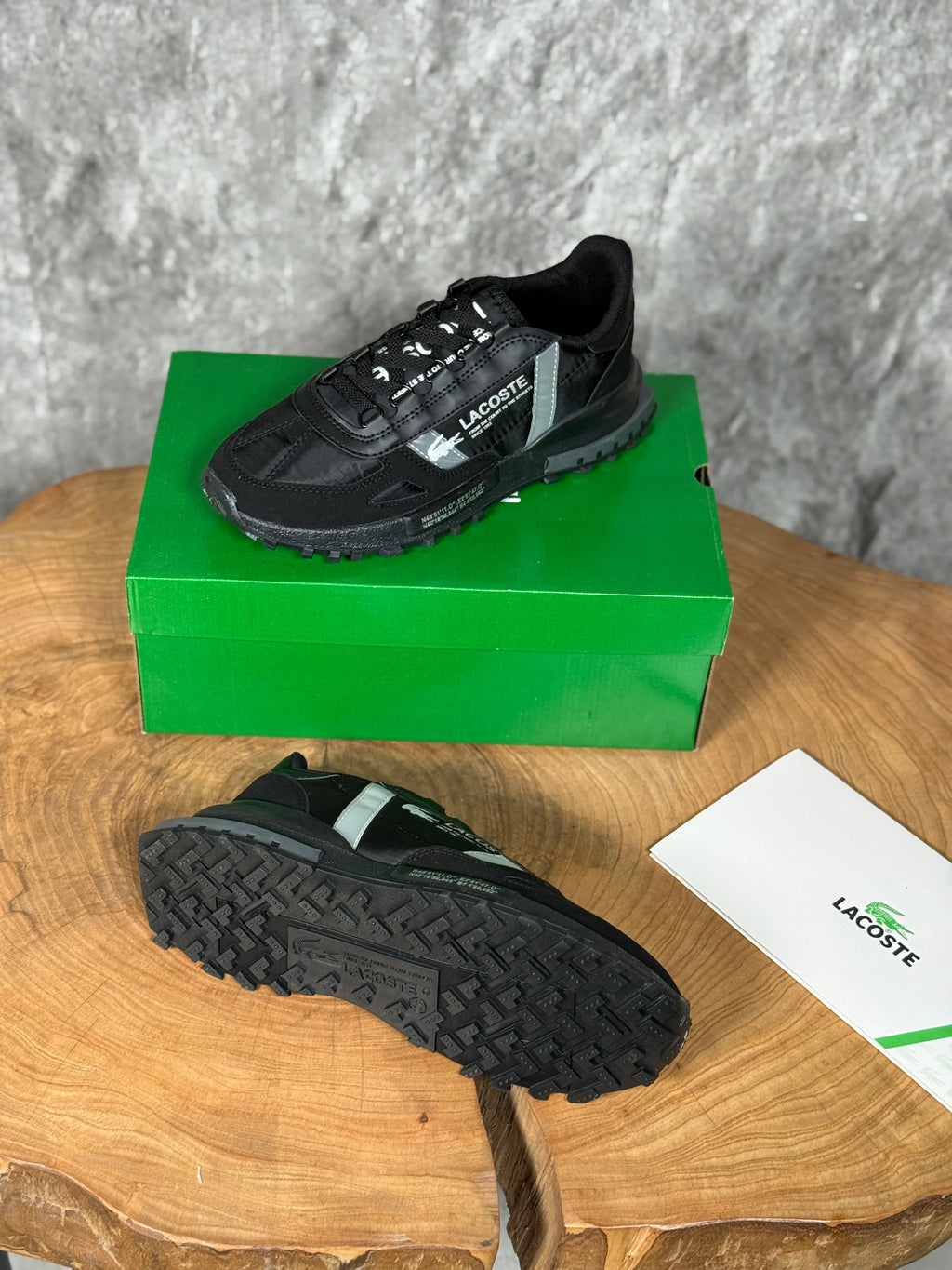 LACOSTE BEYAZ MAVİ TABANLI