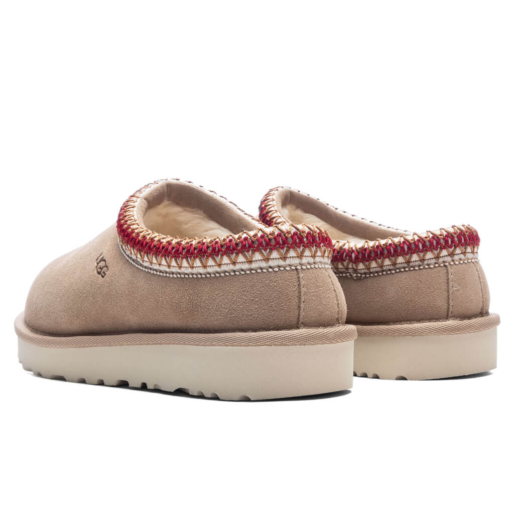 Womens Tasman Slipper Sand Dark Cherry