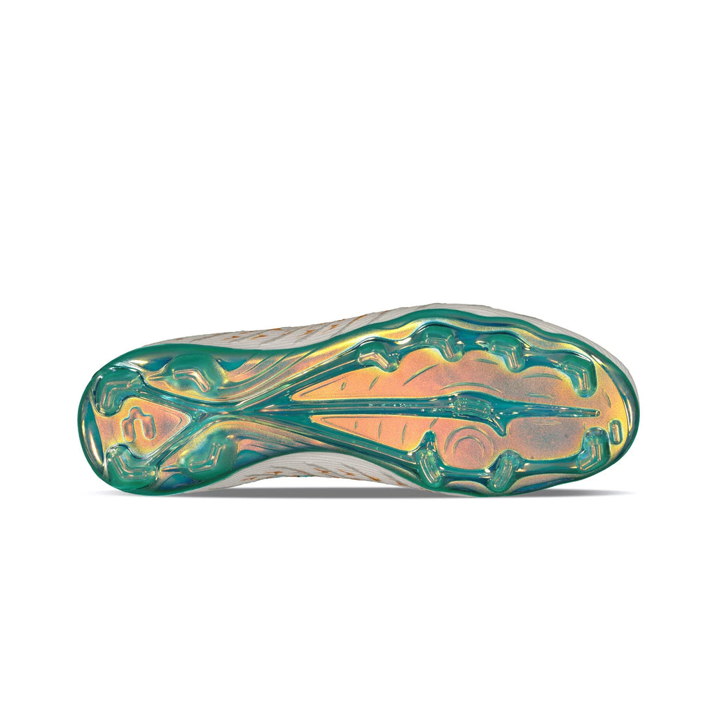 Charly Zinetik Firm Ground White Aqua