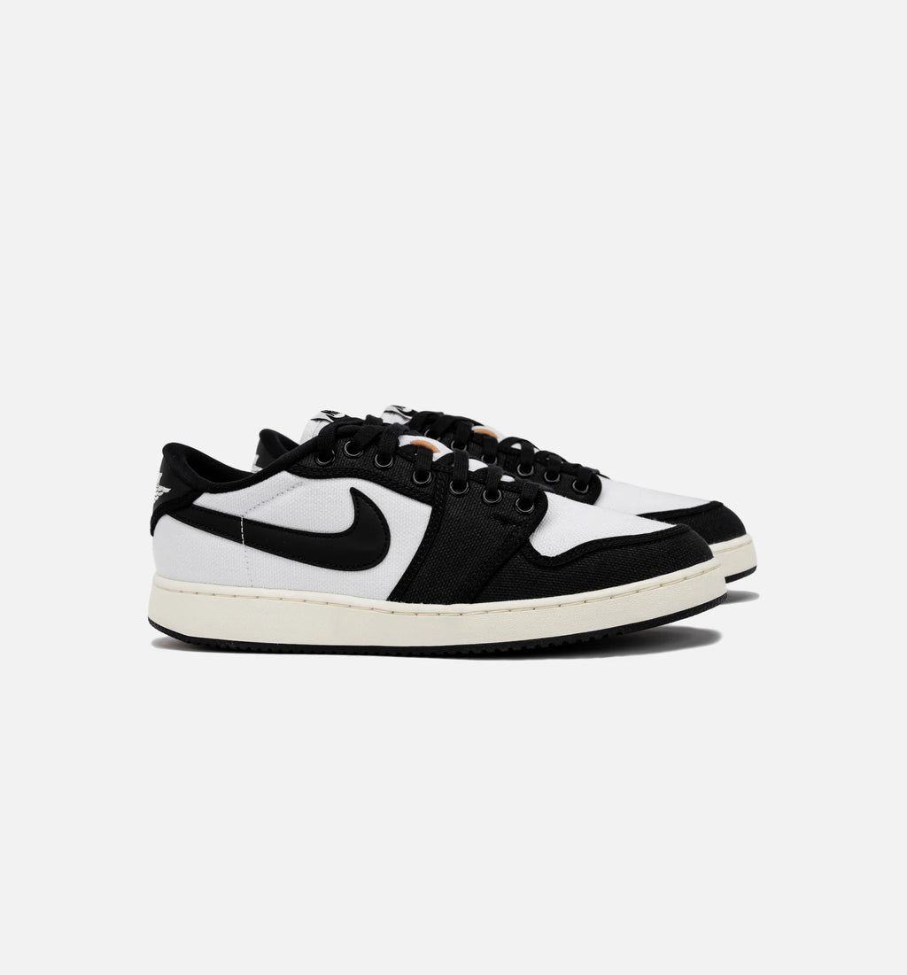 Air Jordan 1 KO Low Panda Mens Lifestyle Shoe White Black