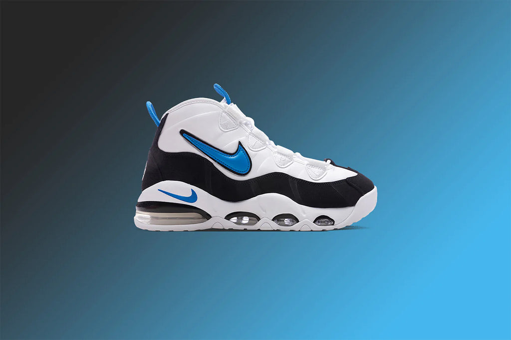 Air Max Uptempo 95 White Photo Blue Black