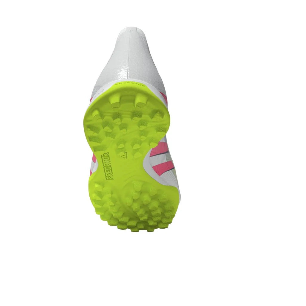 adidas Predator League Laceless Turf Boots White Pink
