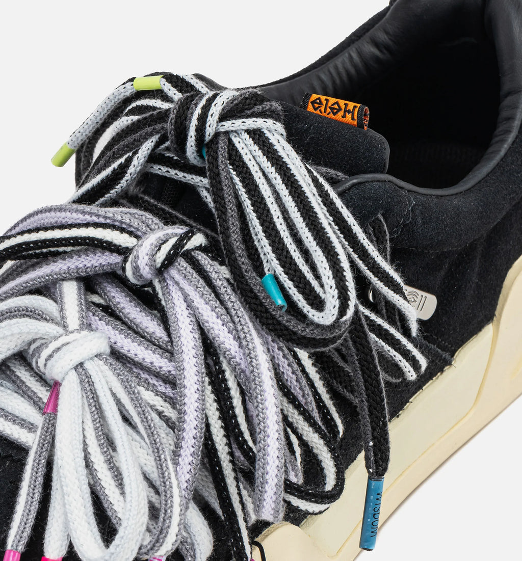 Kai Hela Roots Tribe Mens Lifestyle Shoe Black White Multicolor