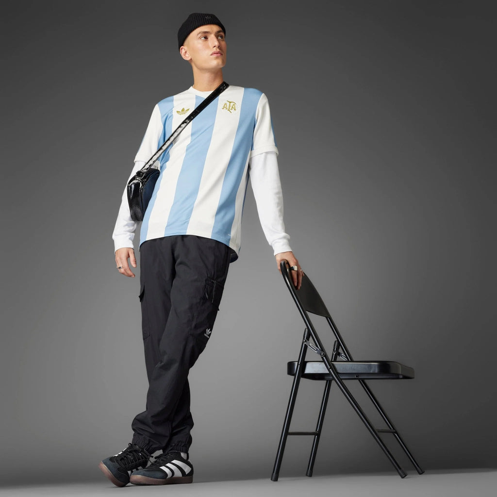 adidas Argentina Anniversary Jersey 24 25 Sky White