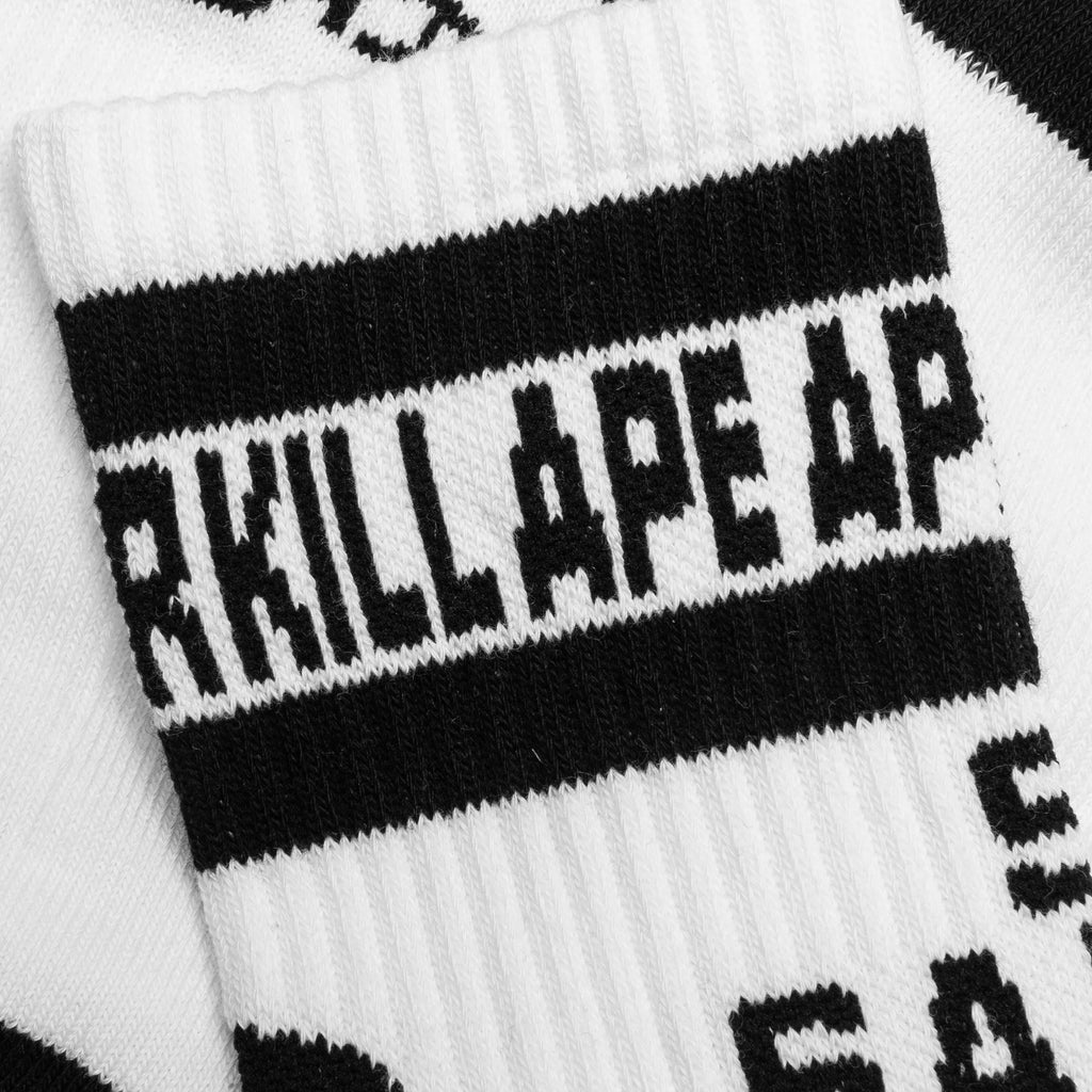Saint Michael x A Bathing Ape Socks White
