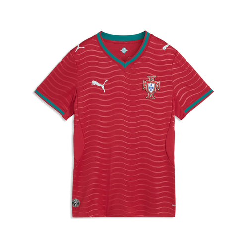 PUMA Portugal Home Womens Soccer Jersey 2026 Red Green