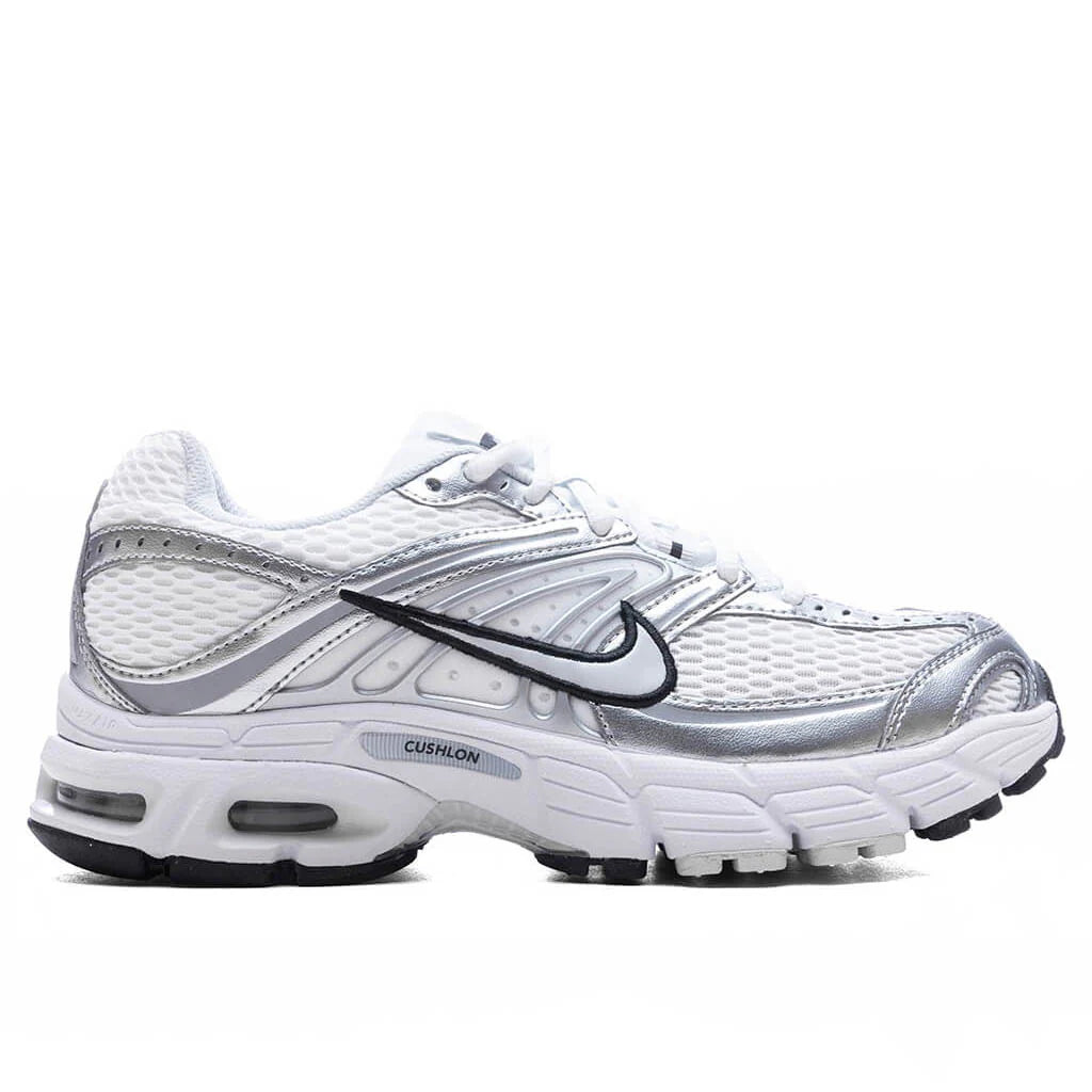 Womens Air Max Moto 2K White Photon Dust Metallic Silver Black