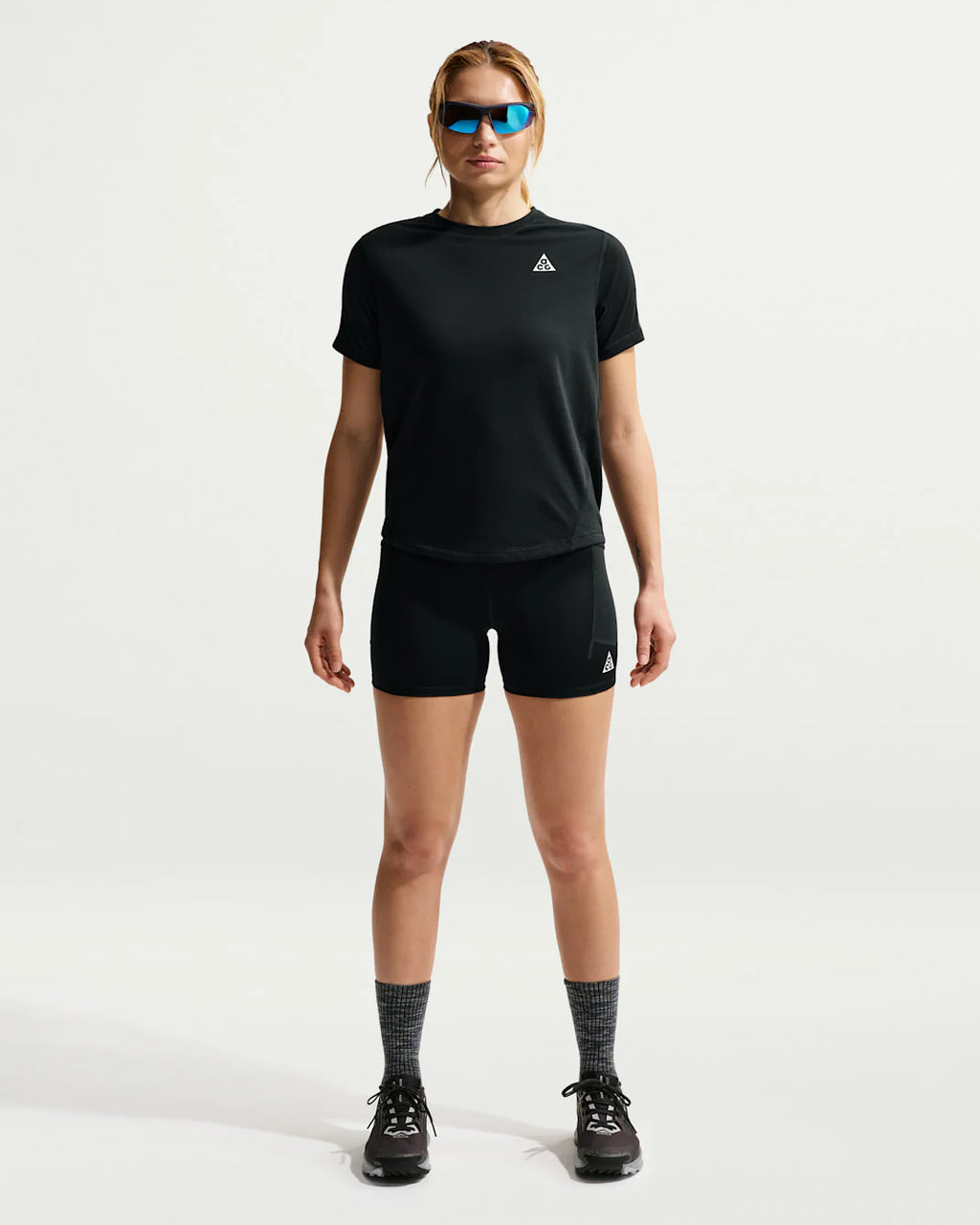 Nike ACG Womens Dri FIT High Waisted 4 Trail Running Shorts
