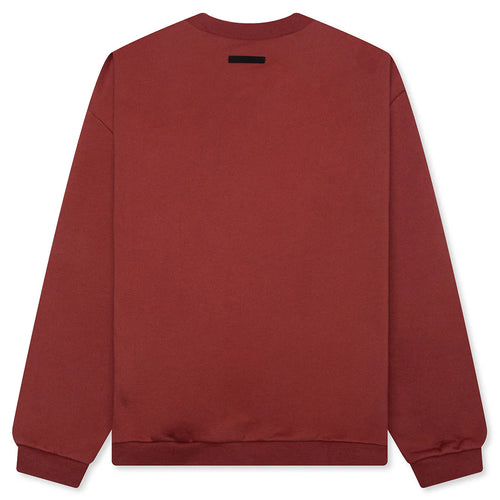 Fleece Crewneck Crimson