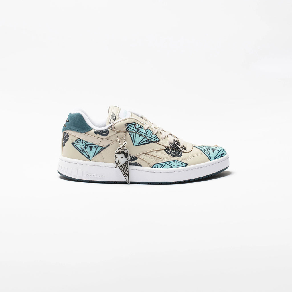 Ice Cream X BB4000 Stucco Mens Lifestyle Shoe Tan White Black Blue
