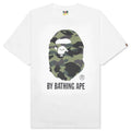 1st Camo by Bathing Ape Tee White Green