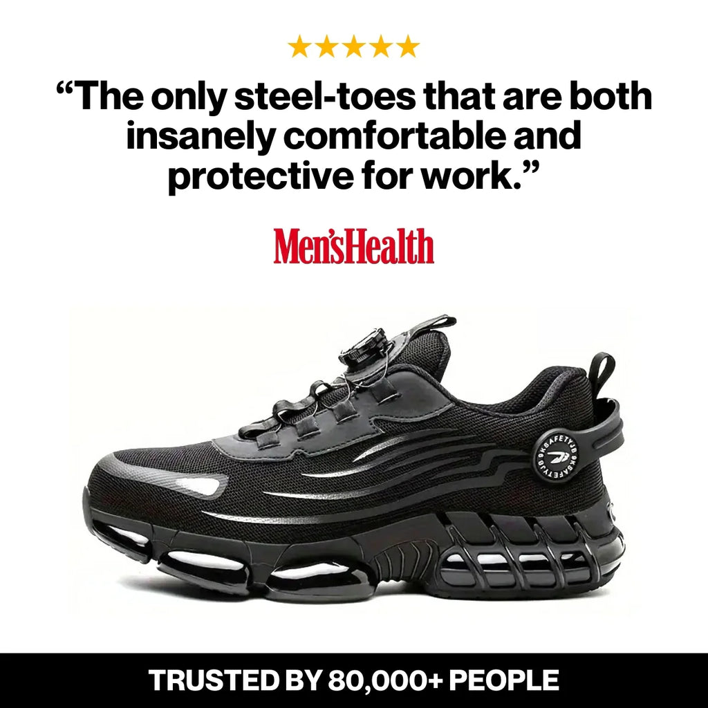 Axon Healthy Protective Steel Toe Sneakers