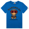 Kids Baby Milo Sunglass Patch Tee Blue