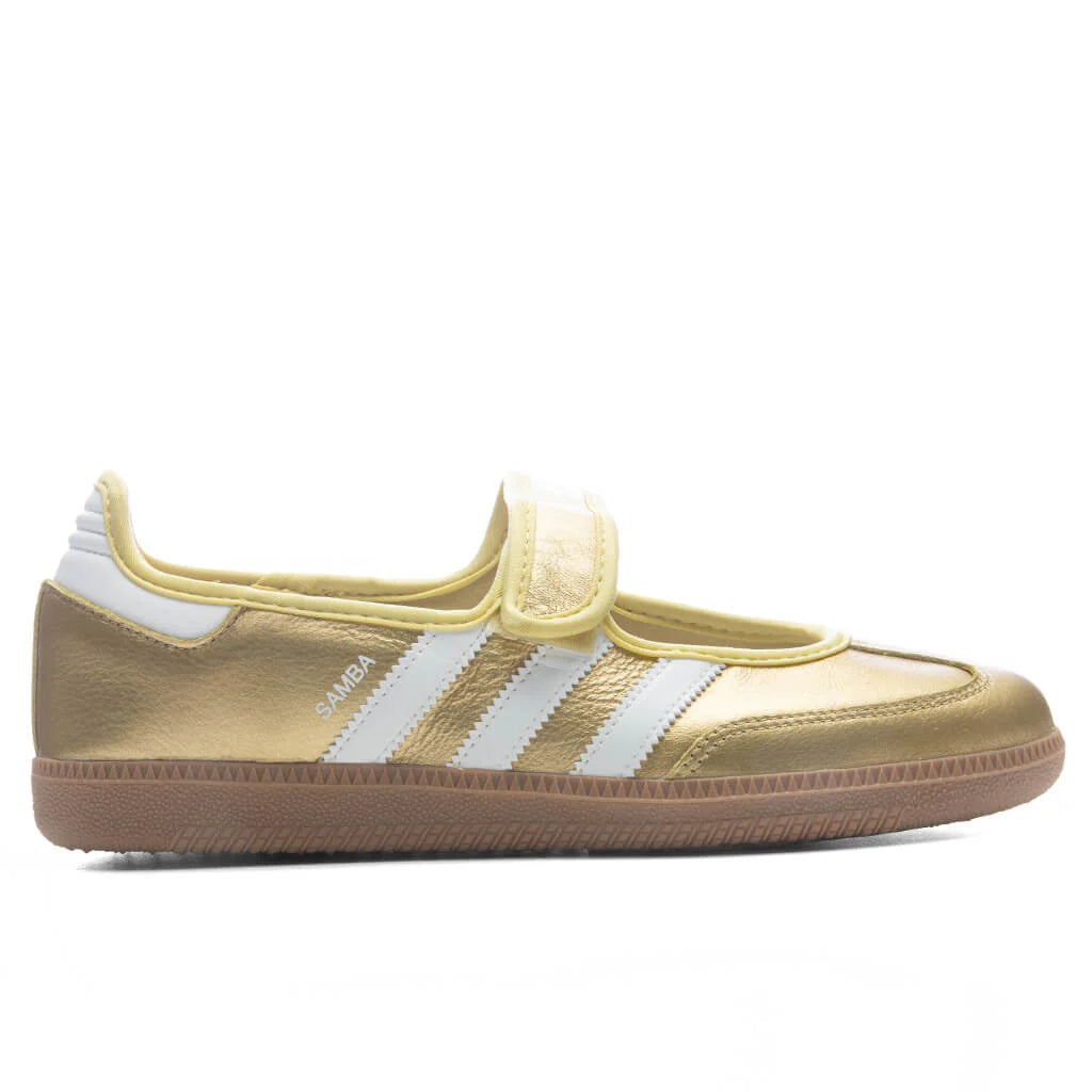 Womens Samba Jane Gold Metallic Cloud White Gum