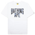 Color Camo Bathing Ape Tee White